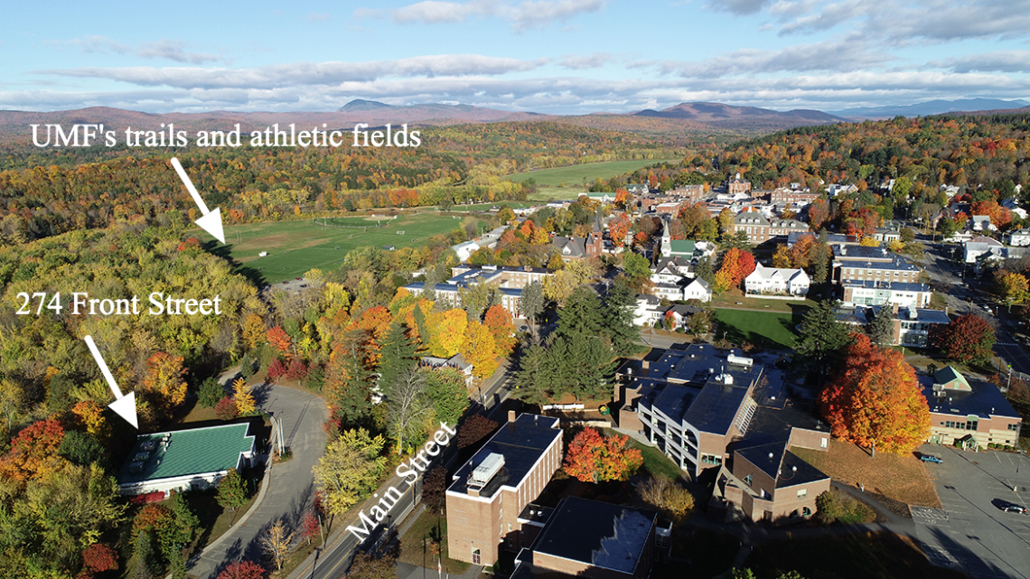 Aerial view of Sweatt-Winter