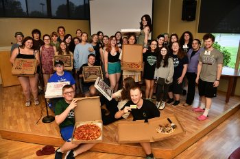 The Farmington Pizza Challenge had students bond as a group as they picked the yummiest pie in town.