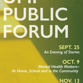 UMF Public Forum poster